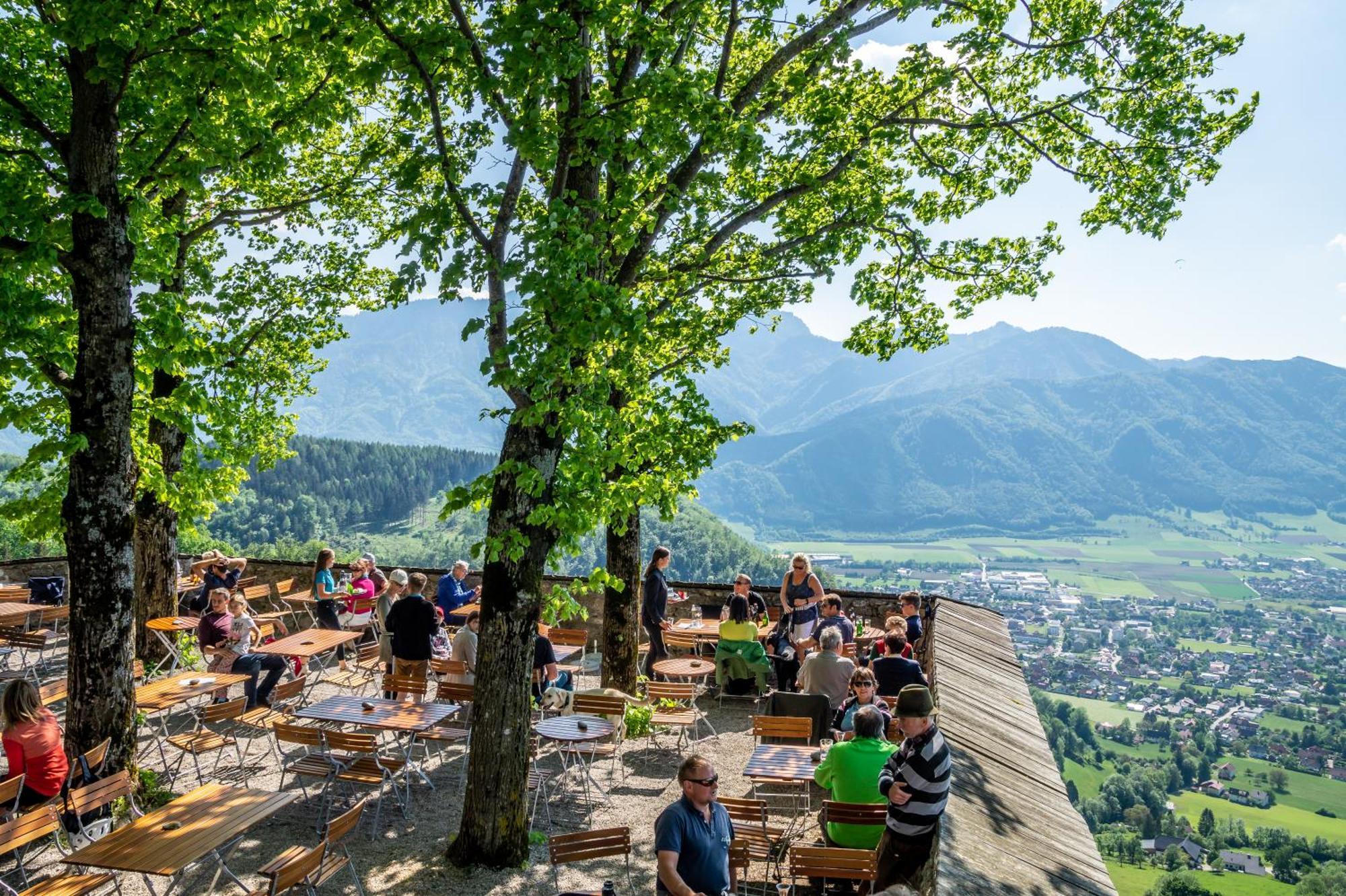 Burg Altpernstein Otel Micheldorf in Oberösterreich Dış mekan fotoğraf