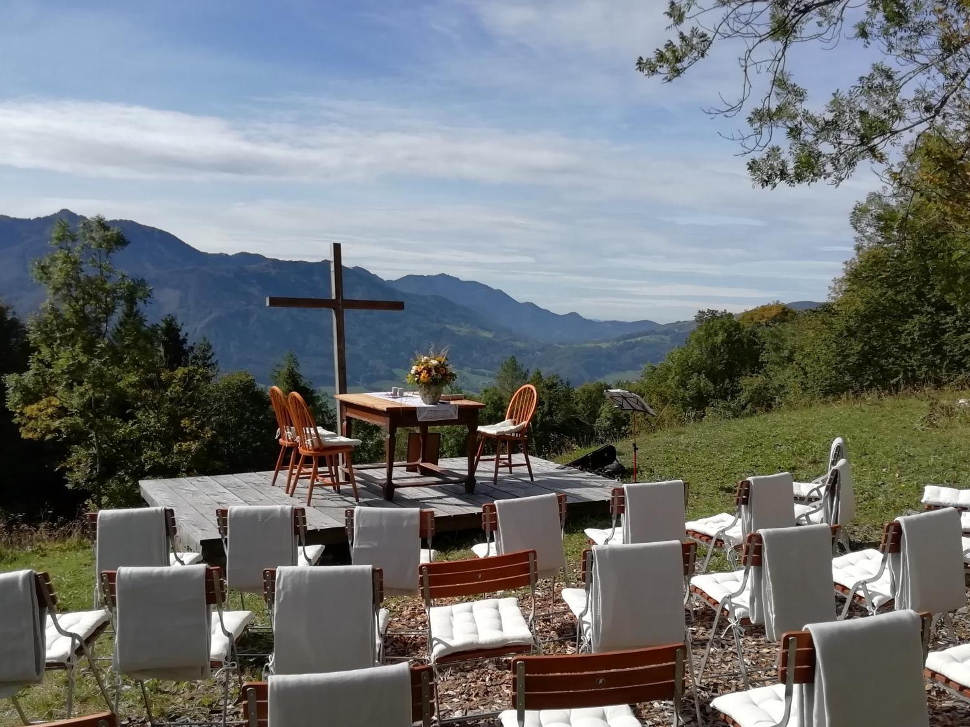 Burg Altpernstein Otel Micheldorf in Oberösterreich Dış mekan fotoğraf
